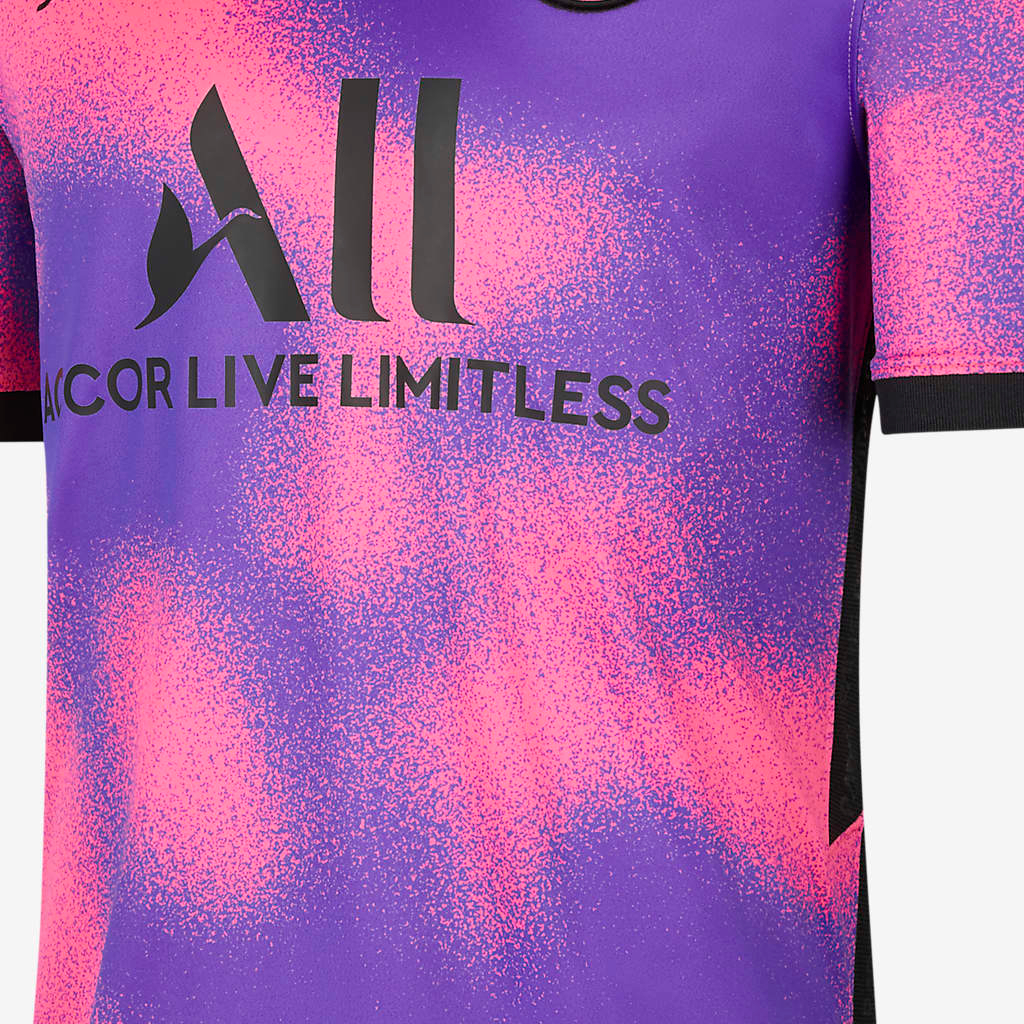 Edición Especial Psg Camiseta Negra Y Rosa Camiseta PSG Edición