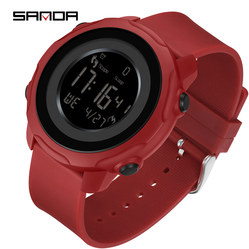 2024 Nuevo Paso Calorias Moda Reloj Despertador SANDA De Los Hombres A Prueba De Golpes De Monitoreo Del Sueno Inteligente Pulsera 6121 Shopee Colombia