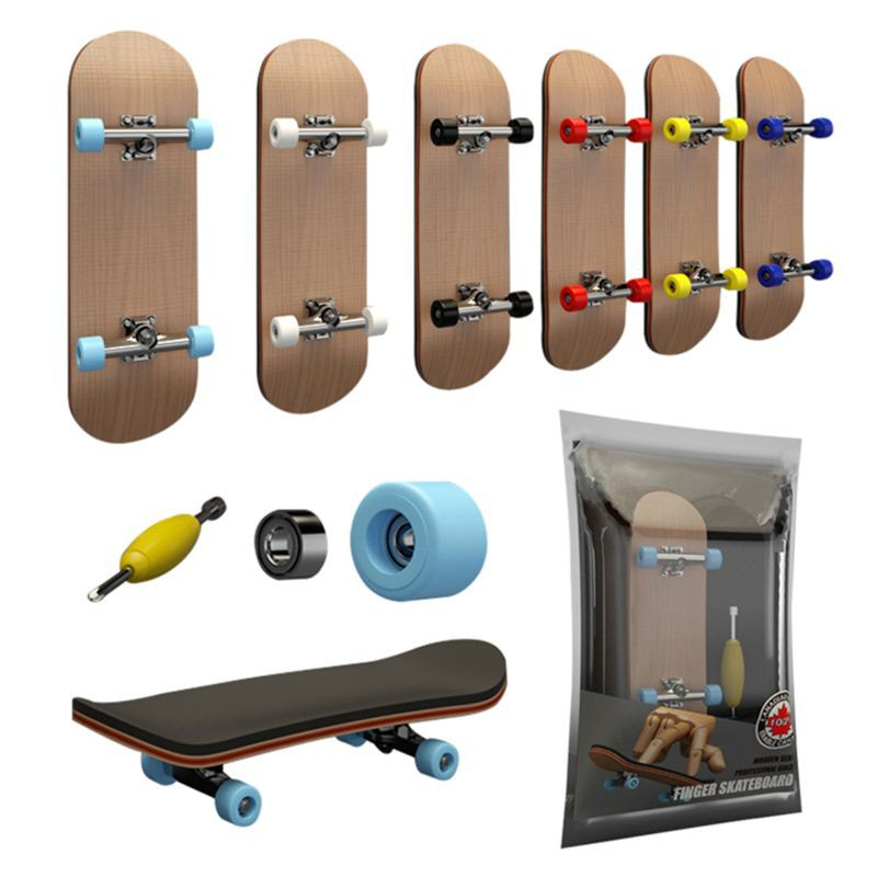 Patineta De Dedos Fingerboard Mini De Madera Profesional Meses