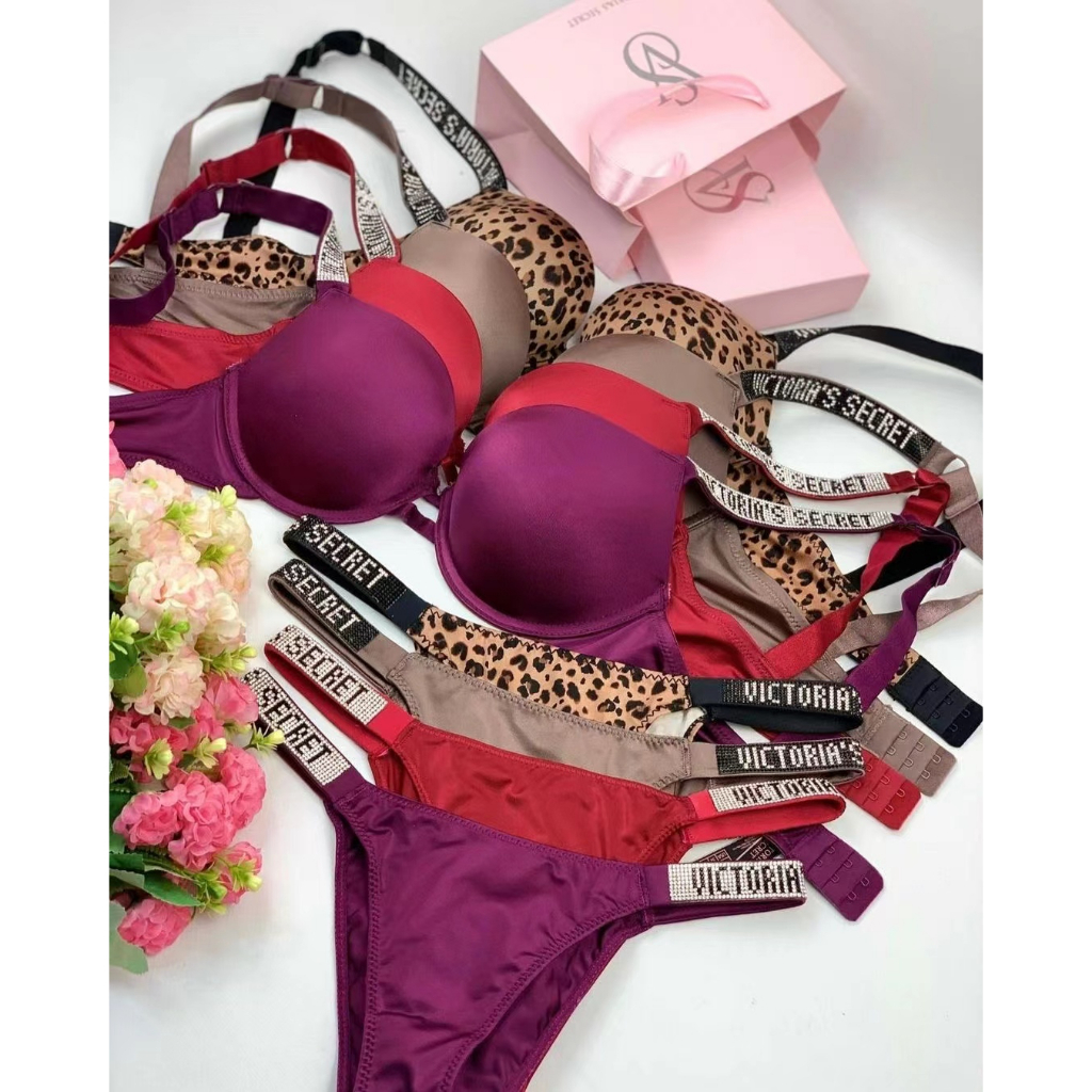 Brasier Victoria's Secret PINK original con estampado de militar