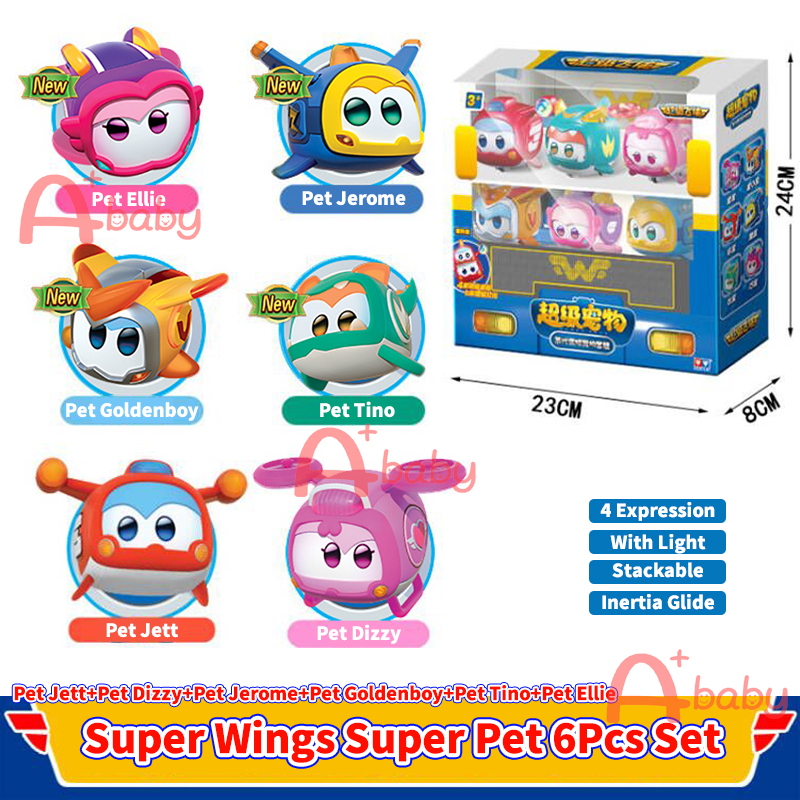 Super Wings Juguetes Pet