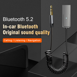 Aux Bluetooth adaptador Dongle Cable para coche 3.5mm Jack Aux Bluetooth  5.0 Receptor Nuevo