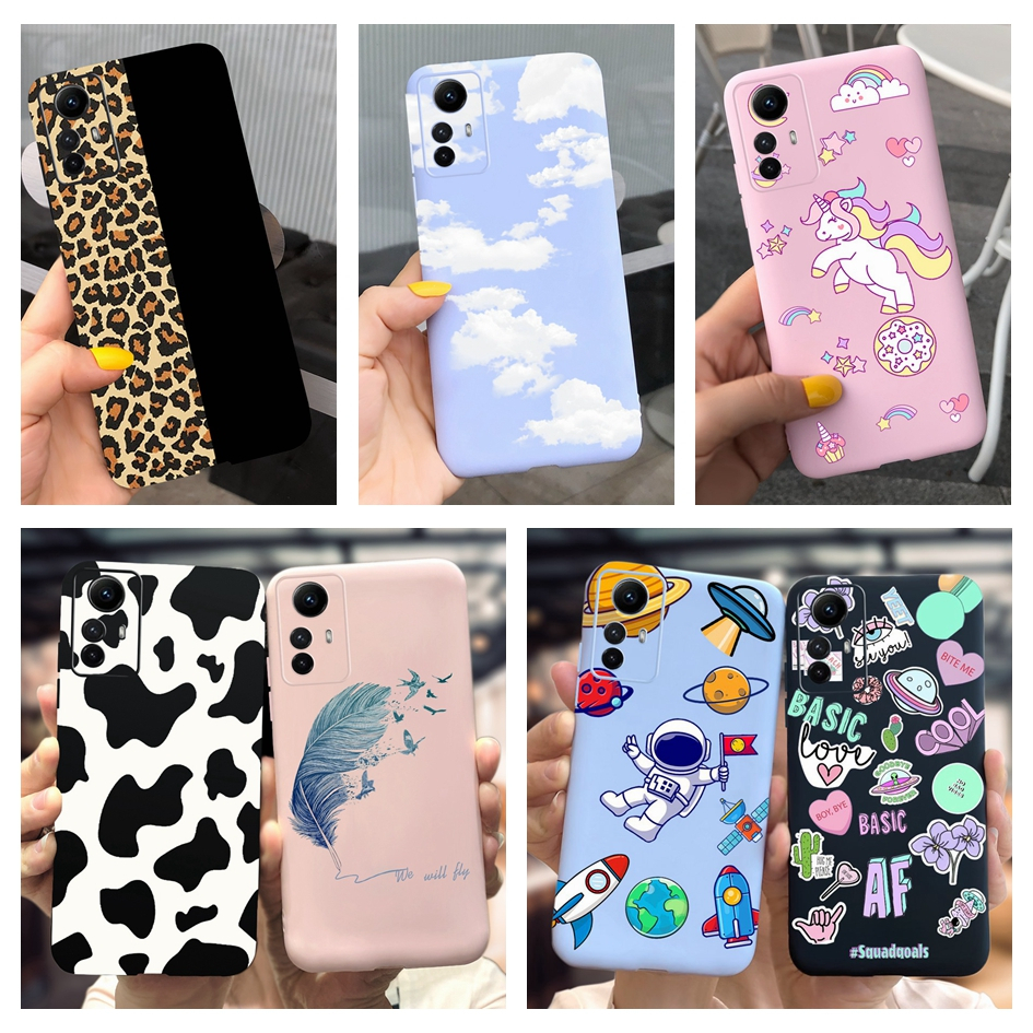 Funda De Astronauta De Vaca Linda Xiaomi Redmi Note 12s 4G 2023 Silicona  Suave A Prueba De Golpes Cubierta Trasera Xiomi Parachoques