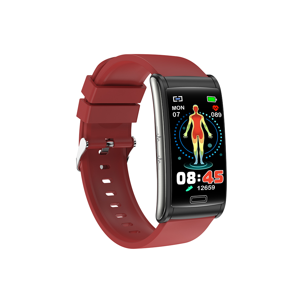 Nuevo E600 smart health sports watch ECG No Invasivo Glucosa En Sangre
