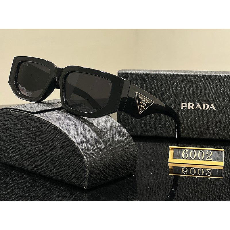 Gafas De Sol Cuadradas Para Hombre Y Mujer , Marcas De Lujo , Estilistas ,  Pequeñas De Buena Calidad Prada De Marca