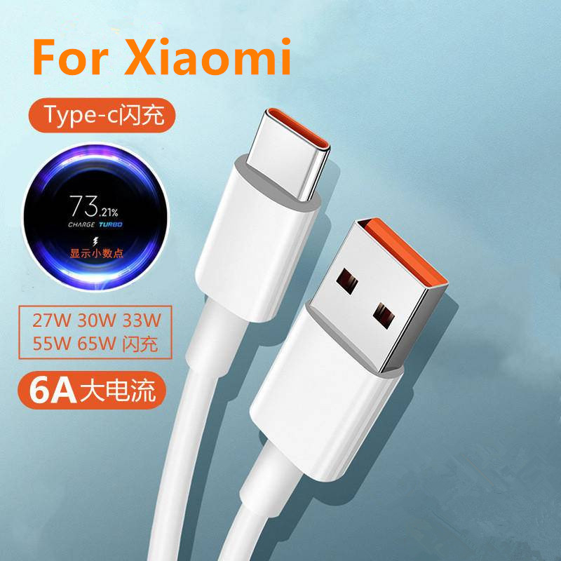 Cable Xiaomi Carga Rapida 33W 6A