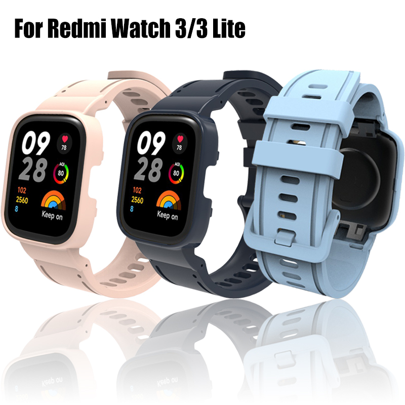 Correa silicona Redmi Watch 3 Active / Lite (negro) 