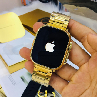 Gold Edition Ultra Series 8 Reloj Inteligente Para Hombres Y Mujeres Llamada  Bluetooth Inalámbrica Carga Papel Pintado Personalización