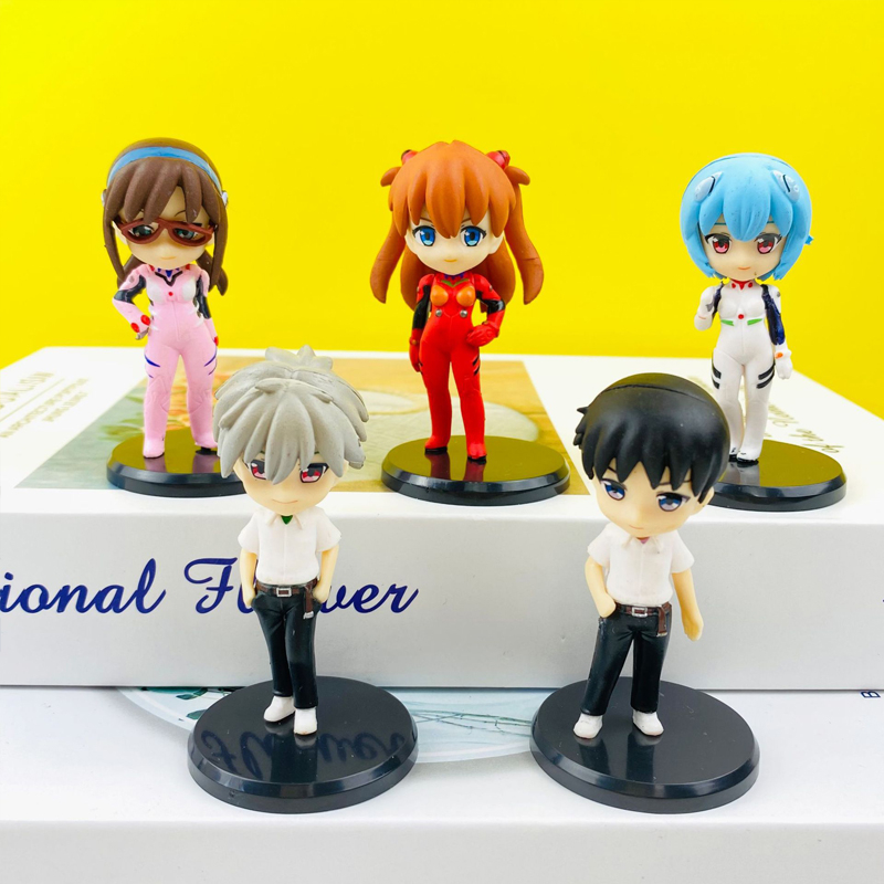 Figura De Acción De Ayanami Rei (Evangelion) De 10 Cm - PVC, Decoración De Escritorio Para Fans Del Anime