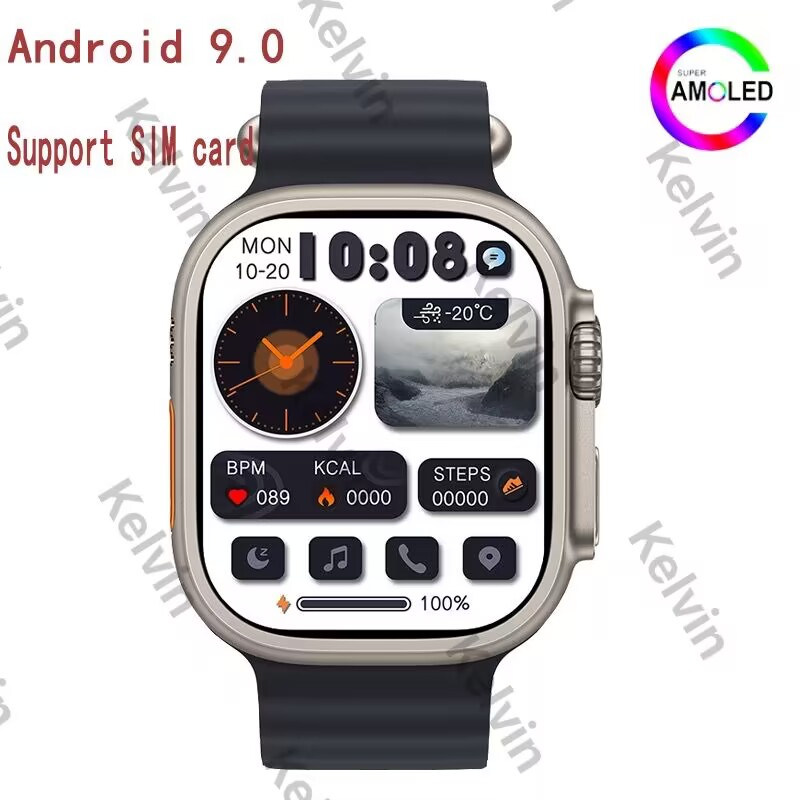 SIM card 】 TOP DW88 ULTRA Smartwatch Hombres Mujeres Reloj 8 pro ...