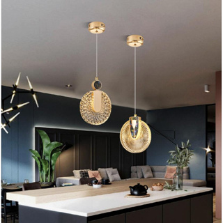 Lámpara colgante de techo, lámpara colgante minimalista y moderna, lámpara  LED larga para mesa de comedor, hogar, cocina, oficina, bar, lámpara