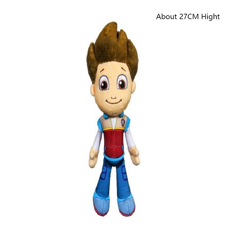 Paw Patrol Muñeca De Peluche Ryder Chase Marshall De Dibujos