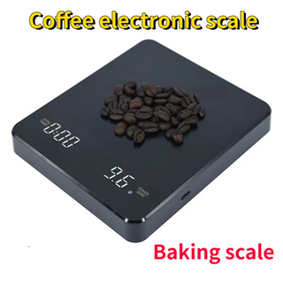 Báscula de café con temporizador portátil LCD digital Cocina electrónica  Escala - China Balanza electrónica de cocina, balanza electrónica de cuchara