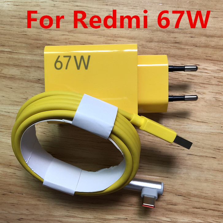 Adecuado Para Xiaomi 67W Cargador Redmi k40/k50 Note11Pro Cable De