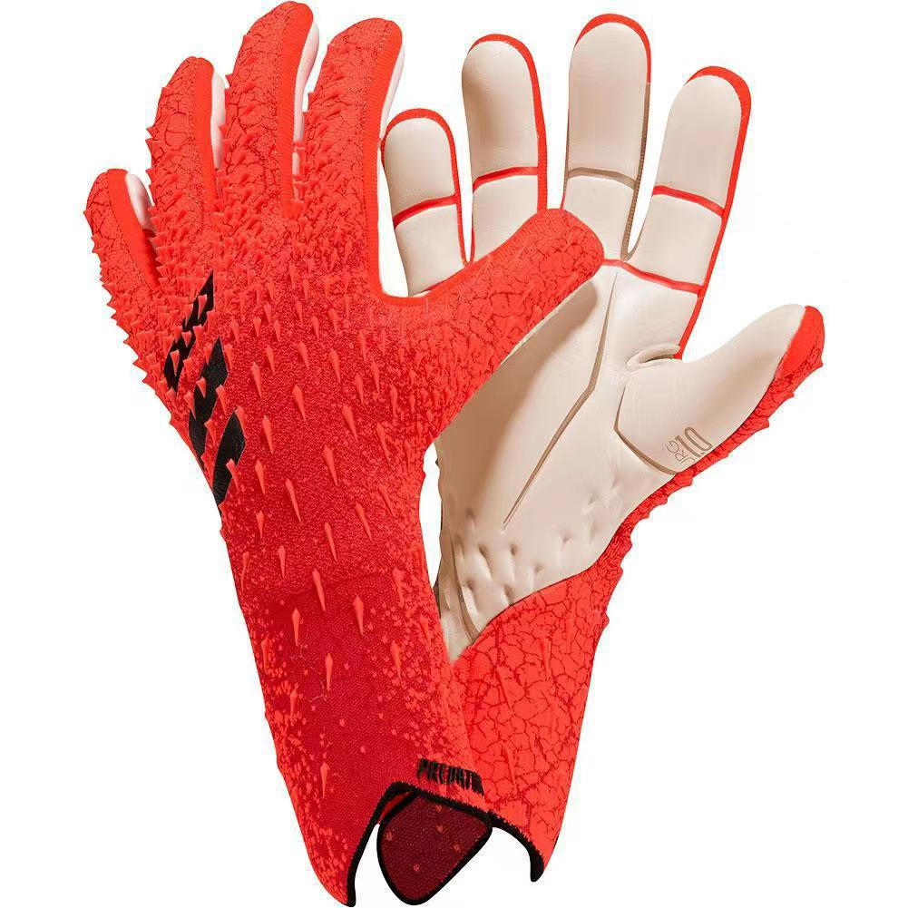 Guantes de fútbol para niños Guantes de portero para adultos, protección de  látex antideslizante engrosada Guantes de portero transpirables con agarre