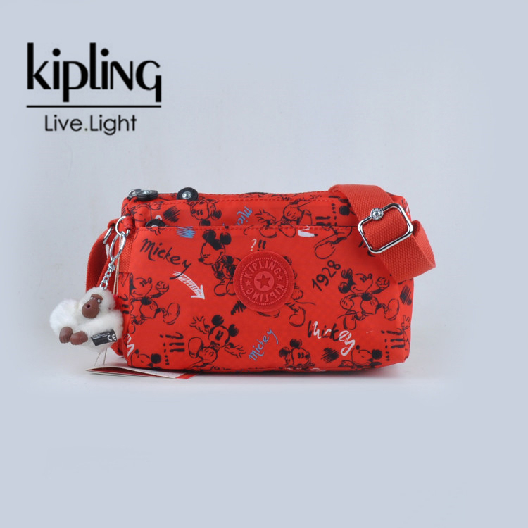 Mochila kipling mickey roja hotsell