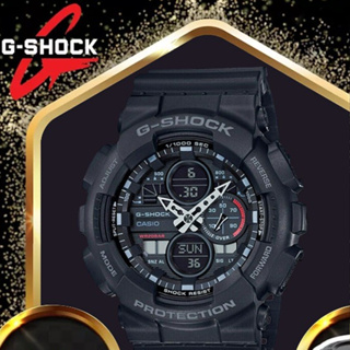 Casio G-Shock GA-140-1A1 Reloj de cuarzo para hombre, Negro -, Moderno