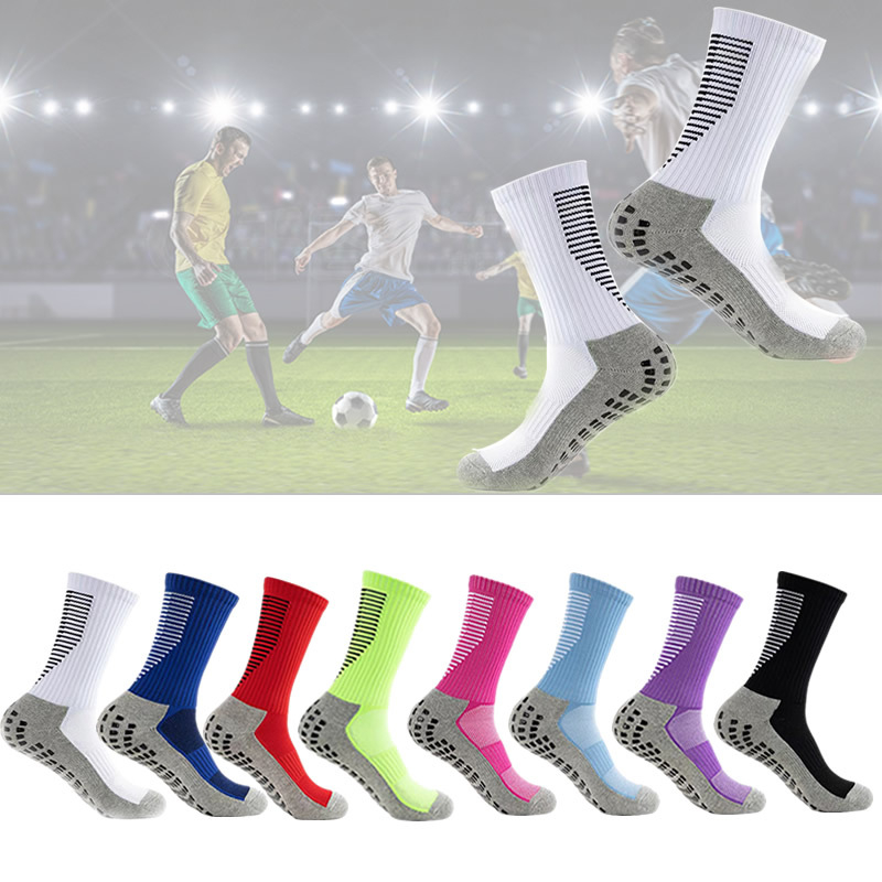 Calcetines deportivos resistentes al desgaste Calcetines antideslizantes de  tubo medio Calcetines de fútbol engrosados Absorción de impactos
