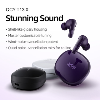 Audífonos TWS con Noise Cancelling Activo QCY T13 ANC 2 - Black –