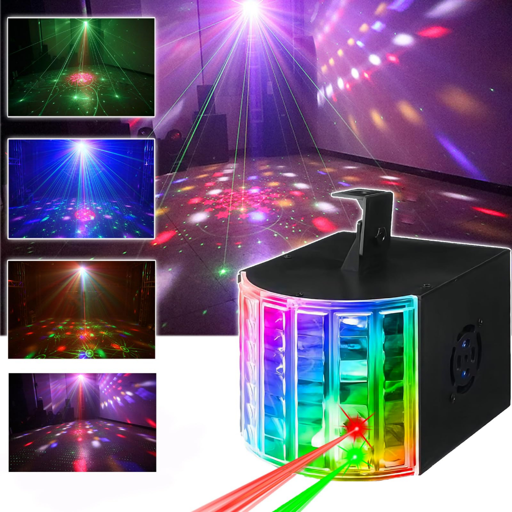 Luces Para Fiesta - Luz DJ Disco Cristal LED Bola Lámpara Profesional  Bailar NEW