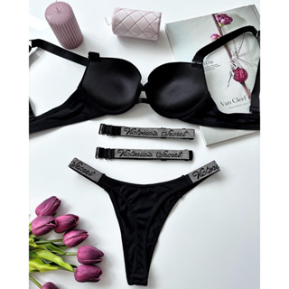 Victoria Secret sujetador ajustable Set Rhinestone ropa interior