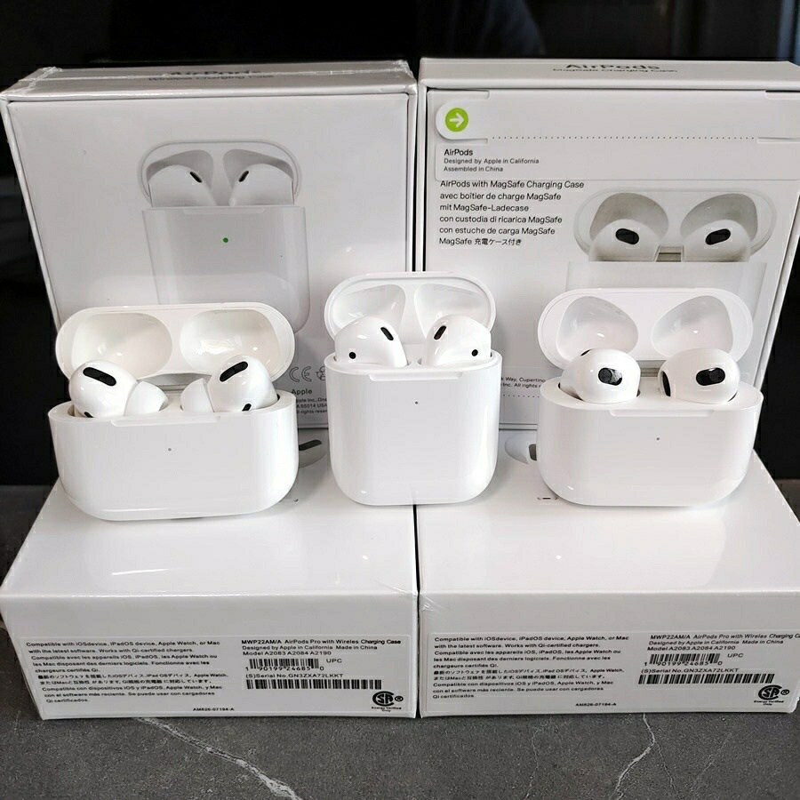 Apple Airpods 2ª Generación Auriculares Inalámbricos con Estuche de Carga