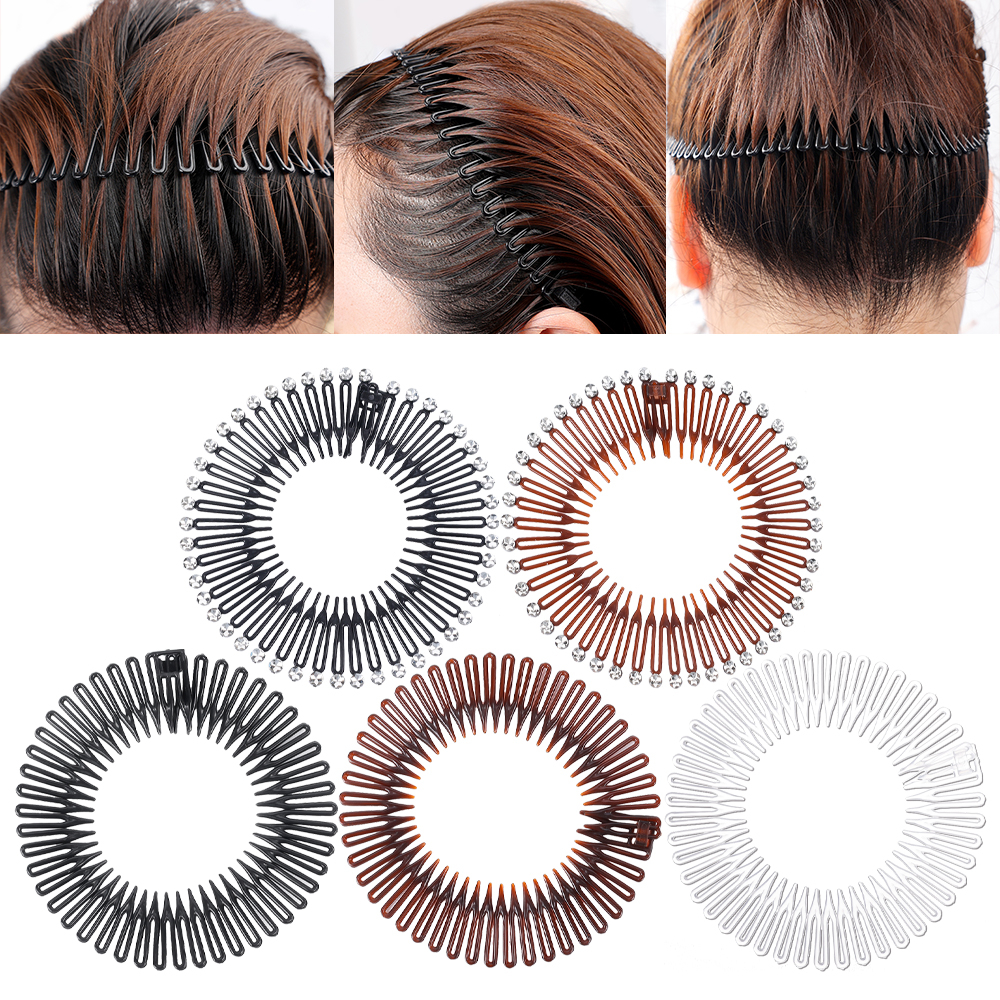 Accesorios para el cabello elásticos para mujer, círculo de pelo