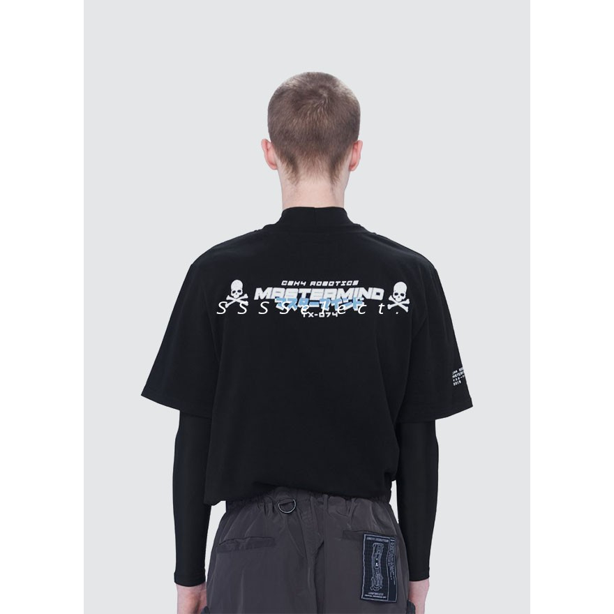 MASTERMIND JAPAN C2H4 Co Camiseta De Manga Corta Con Estampado De