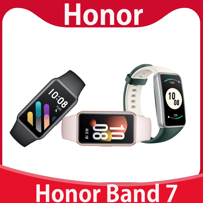 Honor Band 6 reloj inteligente para hombre y mujer, pantalla a color  AMOLED, SpO2, monitor de frecuencia cardíaca 24H, batería de 14 días,  rastreador de ciclo femenino, resistente al agua 5 ATM