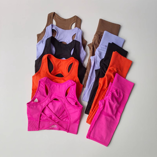  Conjunto de 2 conjuntos de ropa de yoga para mujer, chaleco de  yoga con cremallera, sujetador deportivo, pantalones de yoga de cintura  alta (color azul oscuro, tamaño: pequeño) : Ropa, Zapatos