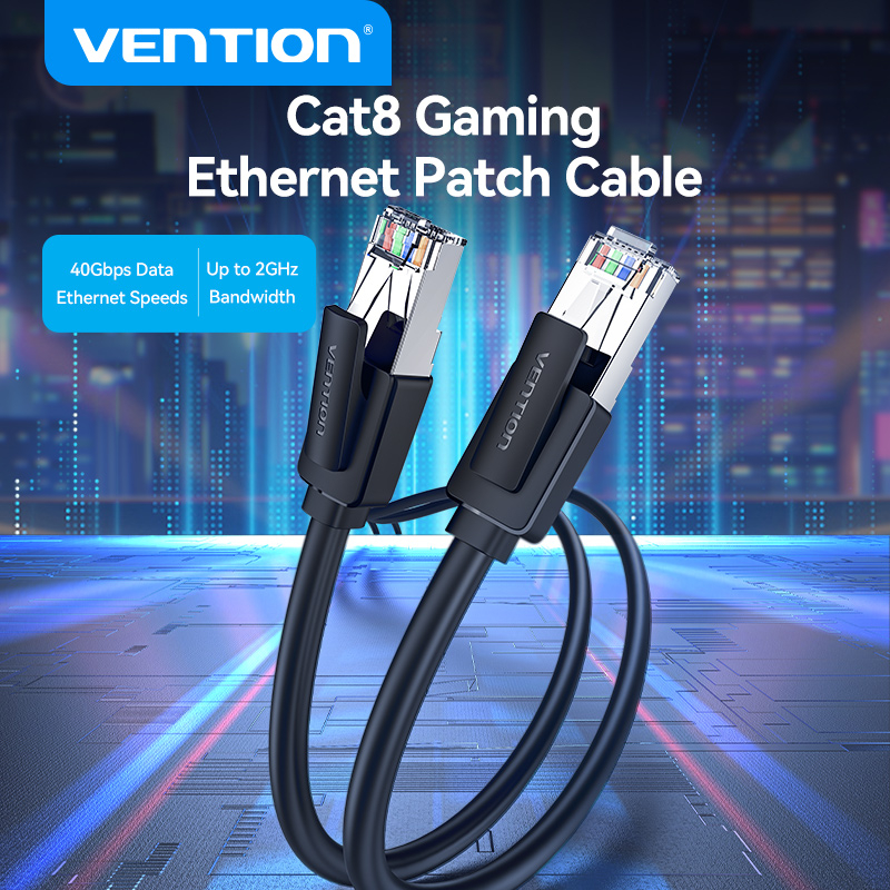 Cavo Ethernet Cat 8 40Gbps 2000MHz SFTP Outdoor & Indoor RJ45 cavo Patch di rete Internet schermato ad alta velocà cavo Lan Cat8  44