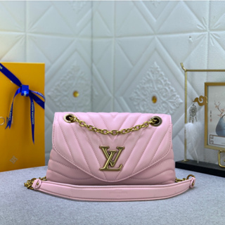 (Enviado Con Caja) Auténtico Bolso De Hombro Original Louis Vuitton Nuevo  Cuero Para Mujer
