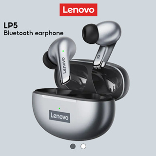 Lenovo LP1 Pro TWS Auriculares inalámbricos Bluetooth impermeables  deportivos con reducción de ruido (gris)