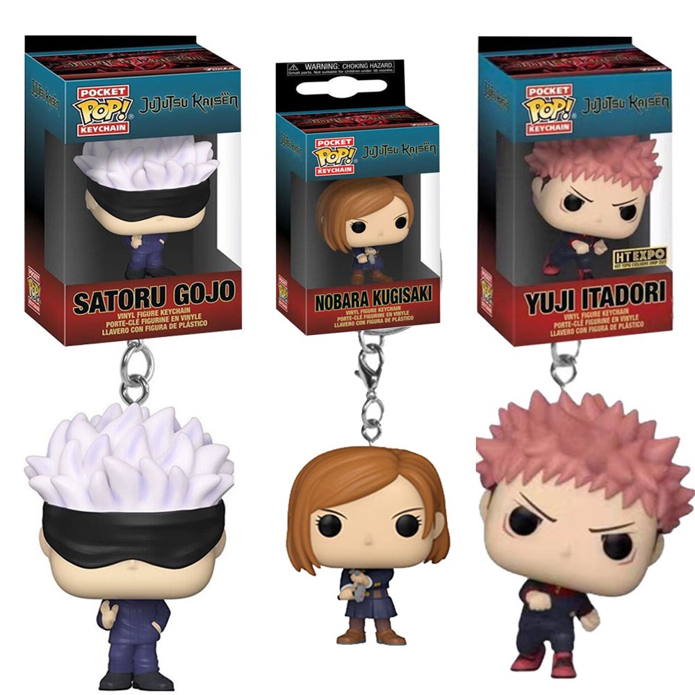 Funko Pop Jujutsu Kaisen Llavero Gojo Satoru Yuji Itadori Figura De Acción  Muñeca | Shopee Colombia