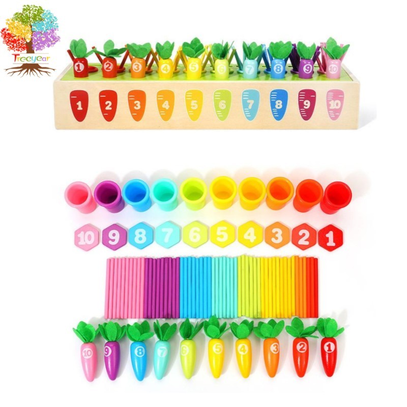 Juegos Habilidad Niños Juguetes Montessori Para Niños +3 Años