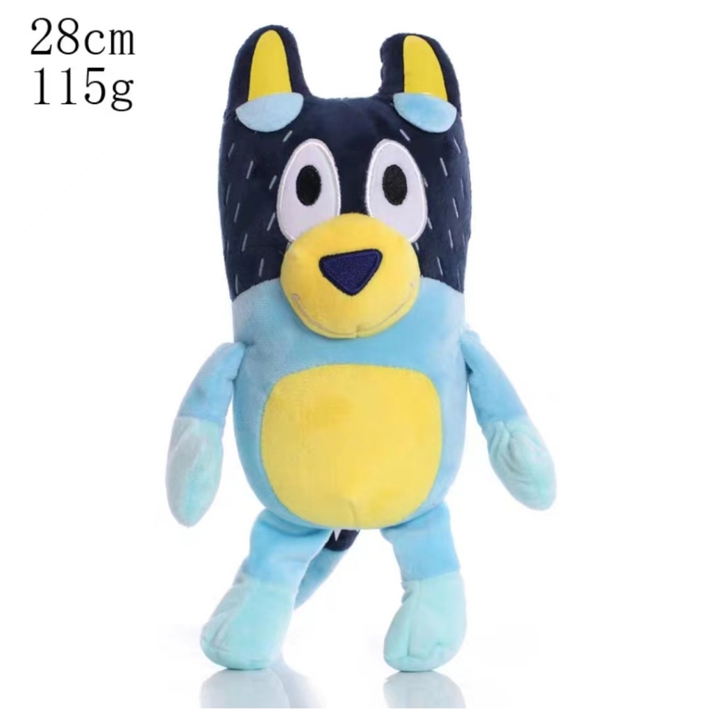 Juguete De Peluche Bluey De Animales Perro Anime Lucky Plushie Chilli Muñeca De Dibujos Animados