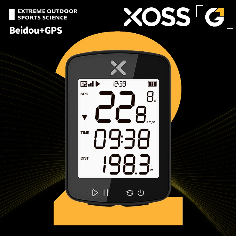 Ciclocomputador G+ GPS inalámbrico Velocímetro Impermeable Bicicleta de  carretera MTB XOSS Speedometer