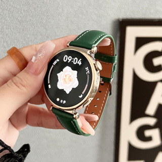 Correa De Cuero De Repuesto De 18mm Para Huawei Watch GT4 41mm Smartwatch  Para Mujeres Chica Dama