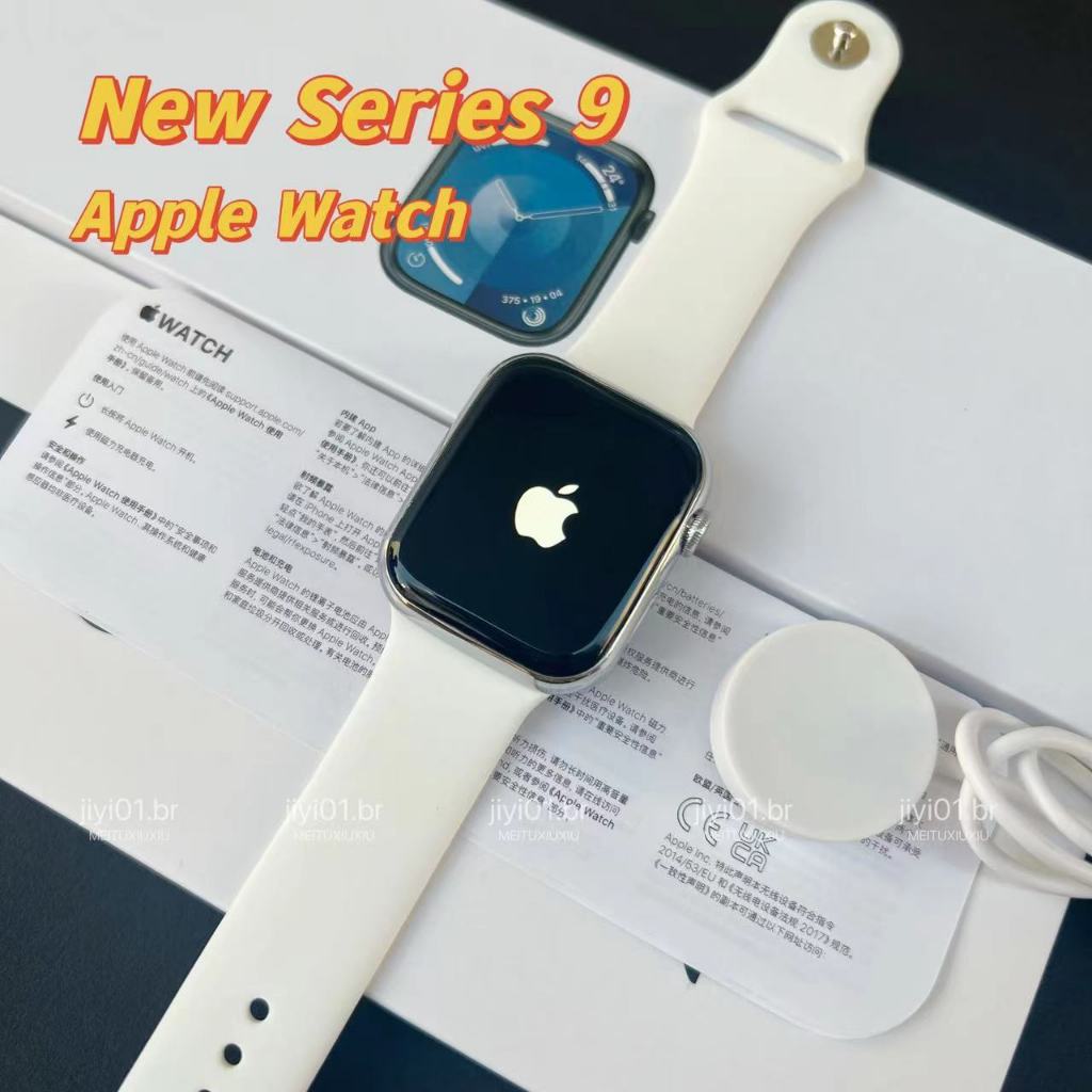 Nuevo Reloj Inteligente Apple Watch series 9 De 1,93 Pulgadas 45 Mm/Llamada  Bluetooth/Monitorización Del Sueño/dial Celular/Número De Serie/unisex ,  Adecuado Para iPhone Y Android