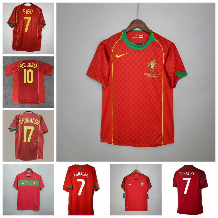 Maillot Domicile Portugal Nike Rui Costa N°10 Euro 2000 Taille M - Occasion