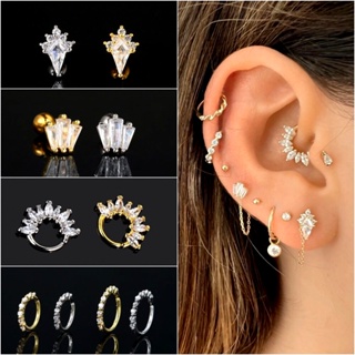 Aretes argollas en la oreja hot sale