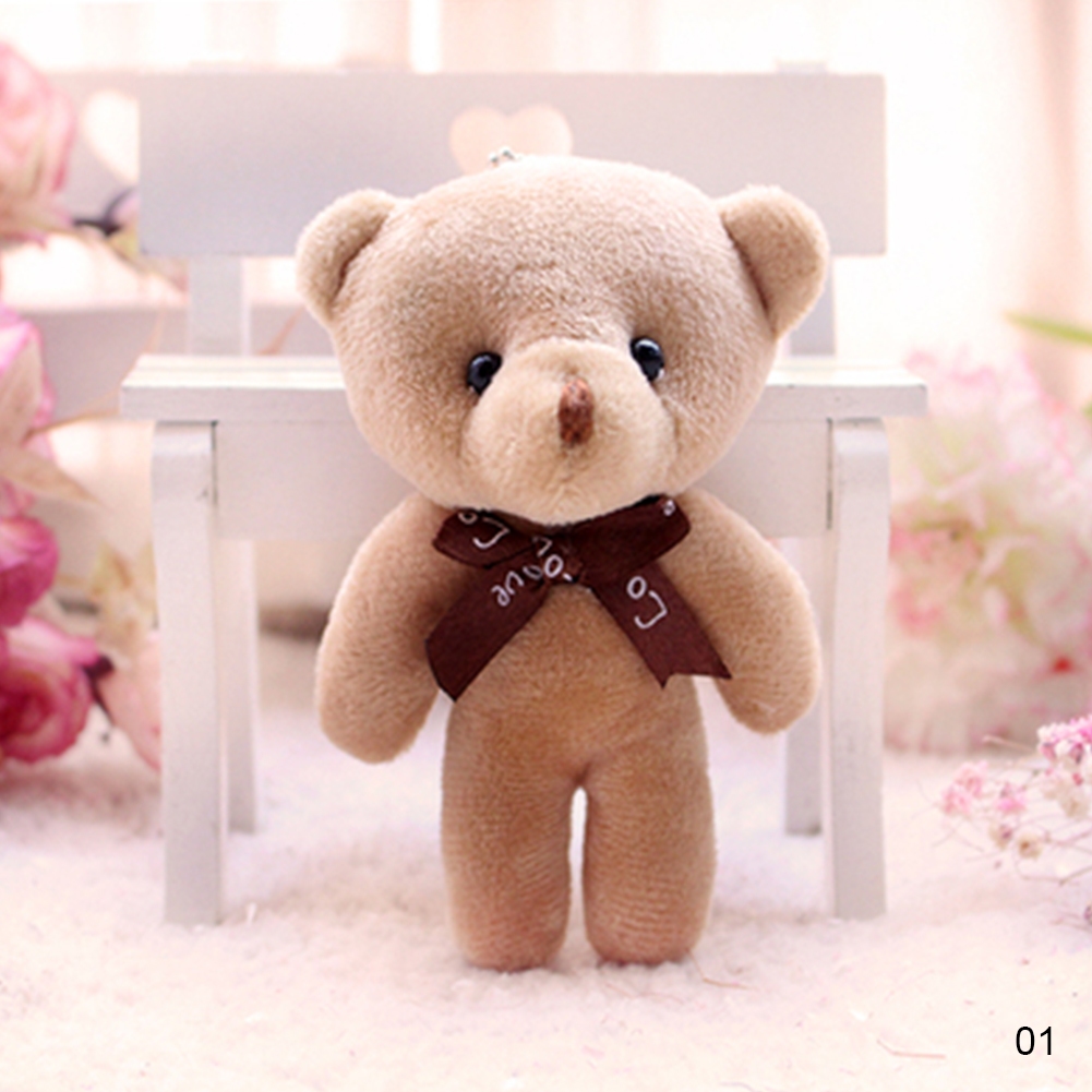 sweethay Conjunto de muñecos de peluche de dibujos animados, vestido de