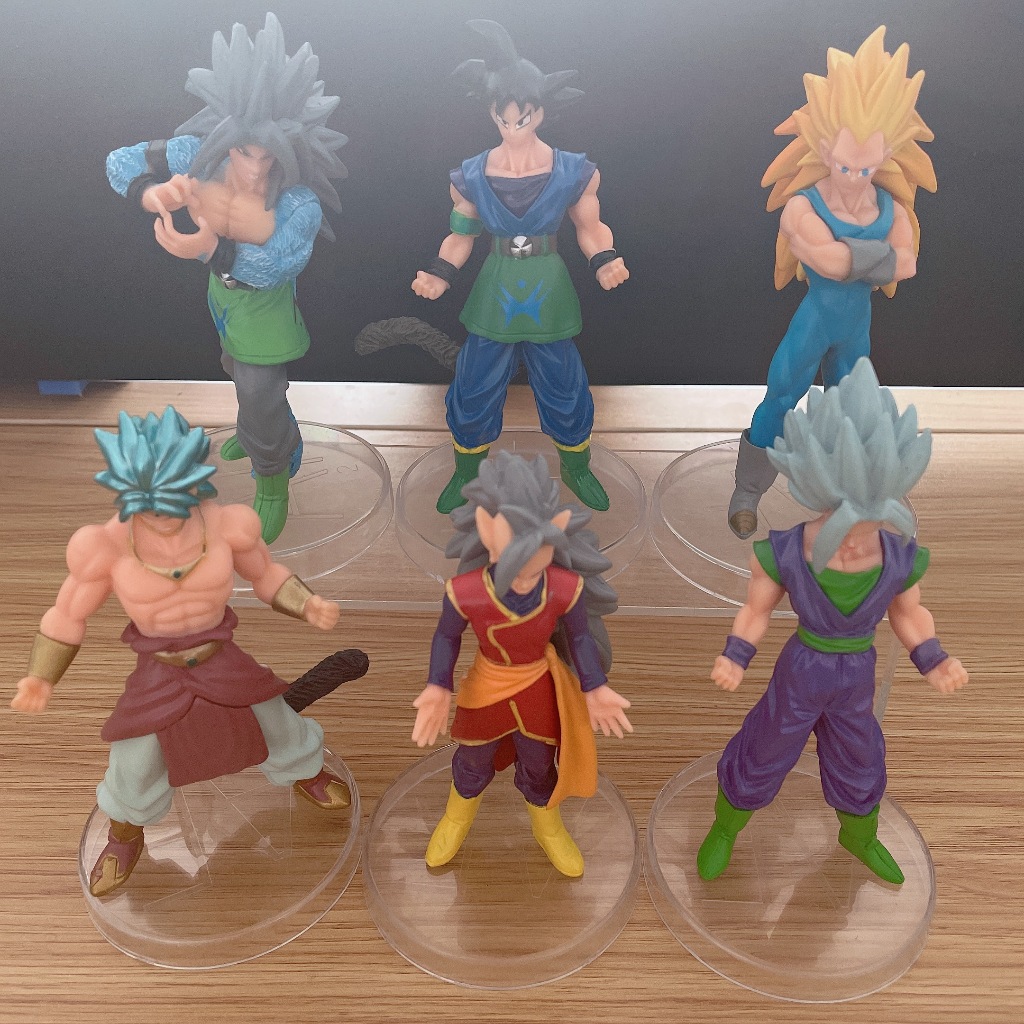 6Pcs Set 13cm Dragon Ball Z Figura Son Goku Piccolo Kuririn Bulma Kakarotto Coleccion PVC Modelo Juguetes Regalo Shopee Colombia