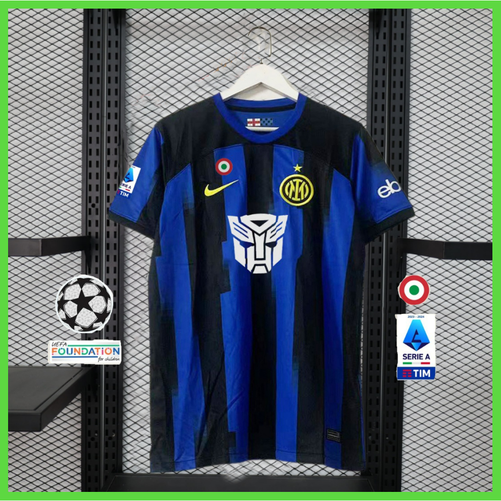 Por qué el Inter de Milán tiene el logo de Transformers en su camiseta?