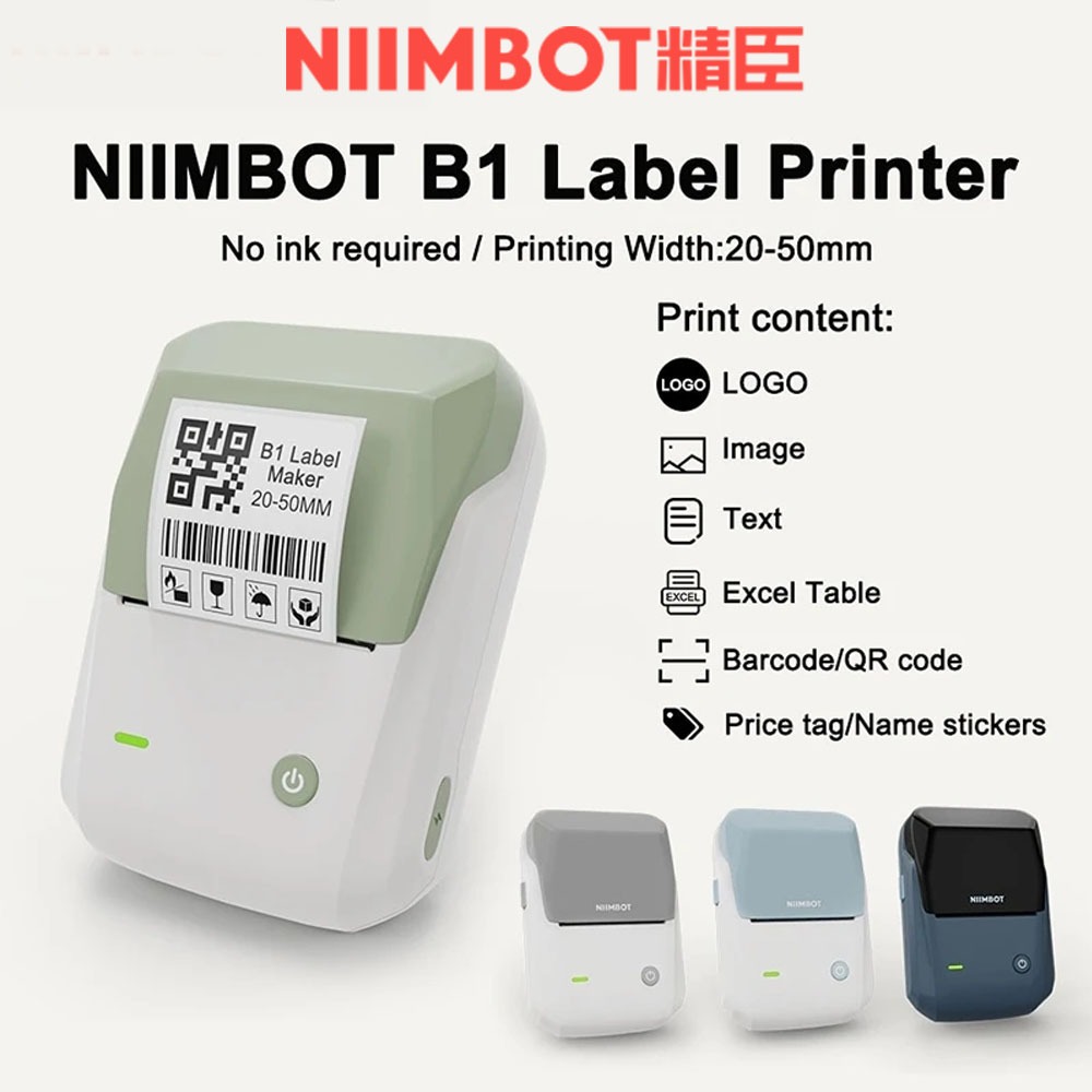 Mini impresora de pegatinas de bolsillo, máquina de impresora móvil  portátil inalámbrica Bluetooth Impresora térmica Notas compatibles, nota,  foto