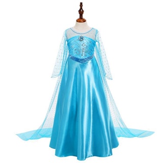 Disfraz de fiesta de Halloween para niñas, disfraz de Frozen Anna