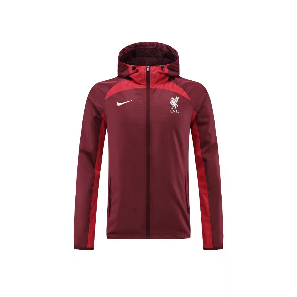 Liverpool FC - Chaqueta cortavientos oficial - Para hombre - Impermeable