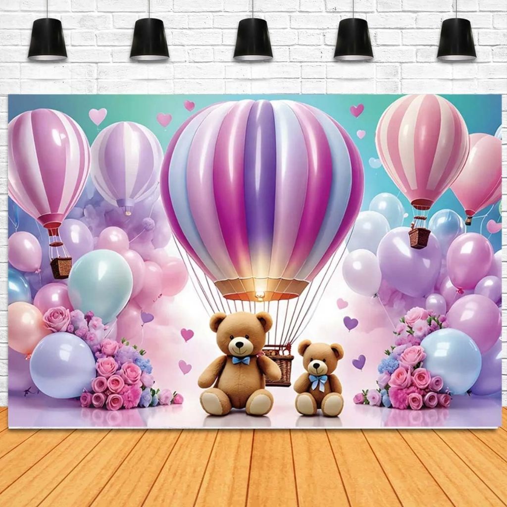 Globo 1er cumpleaños niña, 1 globo oro rosa, globos cumpleaños 1