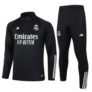 Conjunto Entrenamiento Real Madrid 2022/23 Hombre (Chaqueta + Pantalón)  Adidas