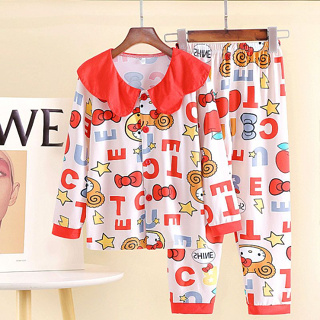 Uhome] Pijama Para Niños Bob Esponja Para Dormir Pijamas Niño Manga Larga  Cuello Redondo Ropa De Camisa Bebé Niña